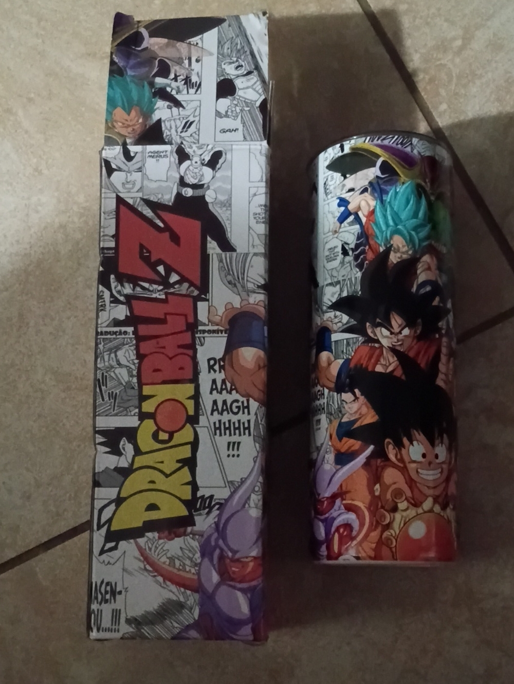 BRAND NEW Dragon Ball Z Stainless Steel Travel Mug - Multicolor